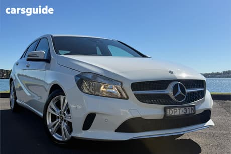 White 2017 Mercedes-Benz A180 Hatchback
