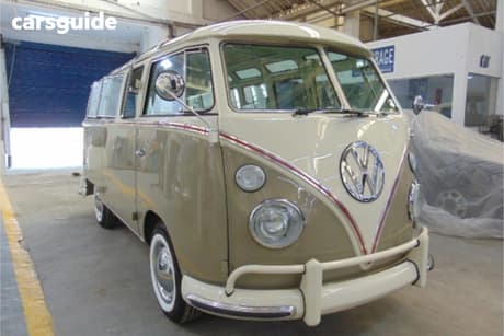 Brown 1966 Volkswagen Kombi Van