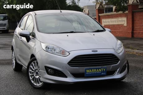 Silver 2014 Ford Fiesta Hatchback Sport