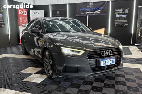 Grey 2018 Audi A3 Sedan 1.4 Tfsi Cod