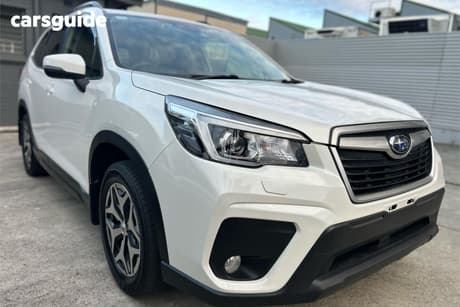 White 2019 Subaru Forester Wagon 2.5I (Awd)