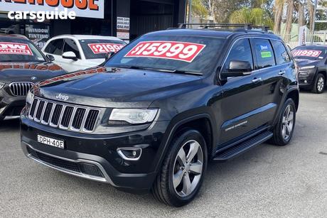 Black 2015 Jeep Grand Cherokee Wagon Limited (4X4)