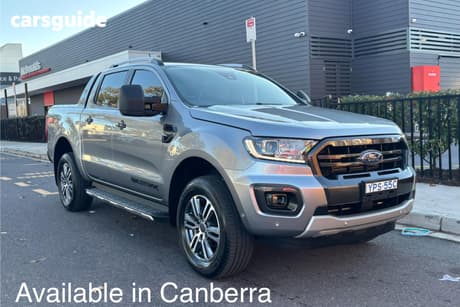 Silver 2021 Ford Ranger Double Cab Pick Up Wildtrak 2.0 (4X4)