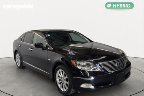 Black 2007 Lexus LS600HL Sedan Hybrid (5 Seat)