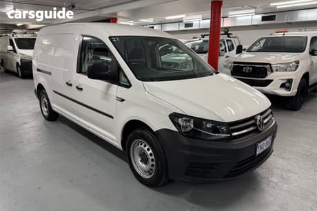White 2019 Volkswagen Caddy Van Maxi Tdi250
