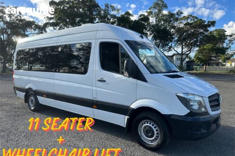 White 2014 Mercedes-Benz Sprinter Van 316Cdi Lwb Hi Roof