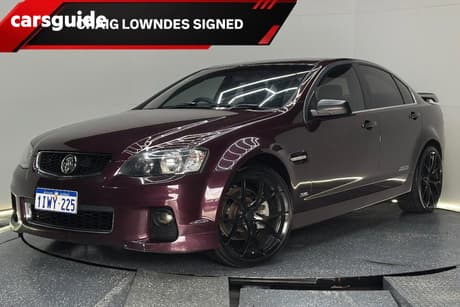 Purple 2012 Holden Commodore Sedan Ss