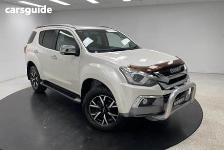 White 2019 Isuzu MU-X Wagon Ls-T (4X4)
