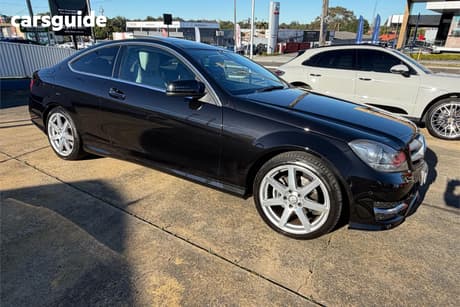 Black 2015 Mercedes-Benz C250 Coupe Avantgarde