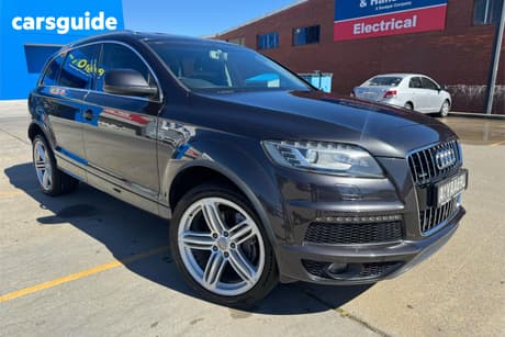 Grey 2014 Audi Q7 Wagon 3.0 Tdi Quattro