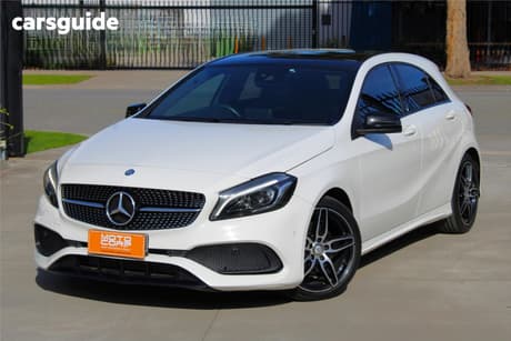 White 2017 Mercedes-Benz A200 Hatchback