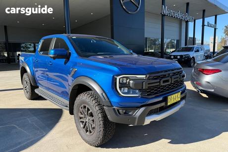Blue 2023 Ford Ranger Double Cab Pick Up Raptor 3.0 (4X4)