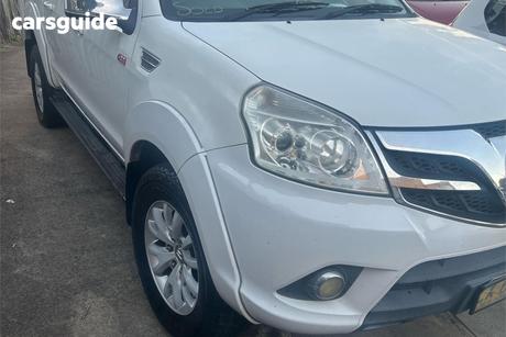 White 2014 Foton Tunland Dual Cab Utility Tk (4X4)