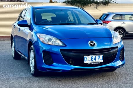 Blue 2013 Mazda 3 Hatchback Neo
