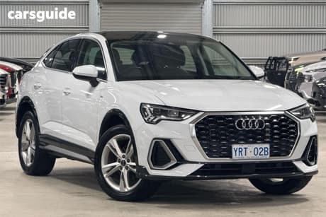 White 2023 Audi Q3 Sportback 35 Tfsi S Line