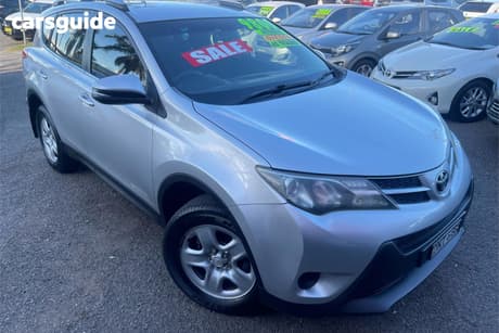 Silver 2014 Toyota RAV4 Wagon Gx (4X4)