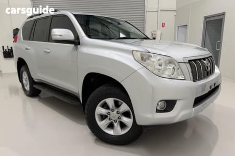 Silver 2012 Toyota Landcruiser Prado Wagon Gxl (4X4)