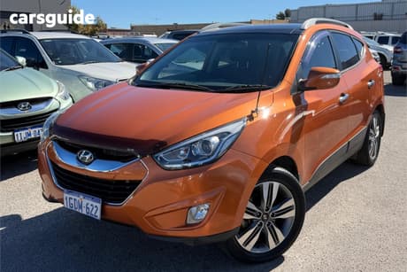 Orange 2014 Hyundai IX35 Wagon Highlander (Awd)