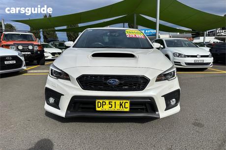 White 2018 Subaru WRX Sedan Premium (Awd)
