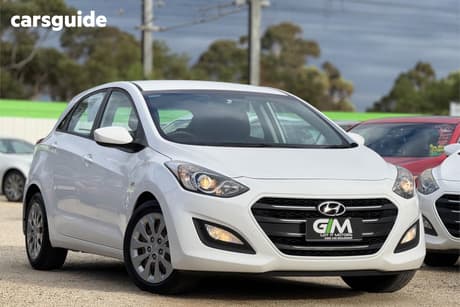 White 2015 Hyundai I30 Hatchback Active