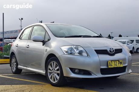 Silver 2008 Toyota Corolla Hatchback Levin Sx
