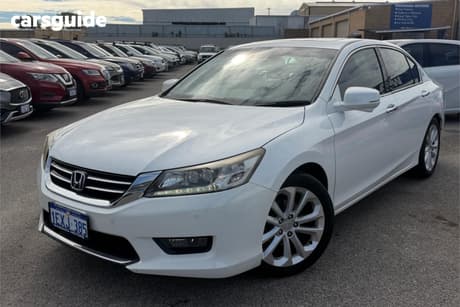 White 2015 Honda Accord Sedan Vti
