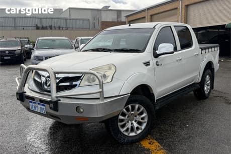 White 2014 Foton Tunland Dual Cab Utility Tl (4X4)