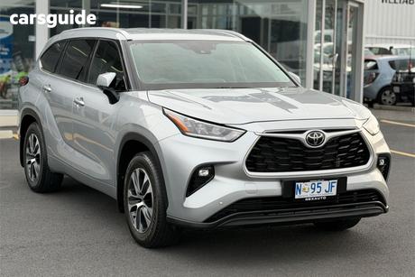 Silver 2023 Toyota Kluger Wagon Gxl Awd