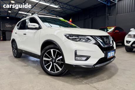 White 2017 Nissan X-Trail Wagon Ti (4Wd)