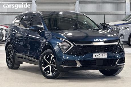 Blue 2022 Kia Sportage Wagon Sx (Fwd)