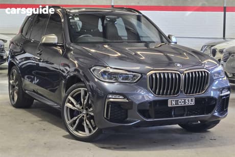 Grey 2020 BMW X5 Wagon M50I