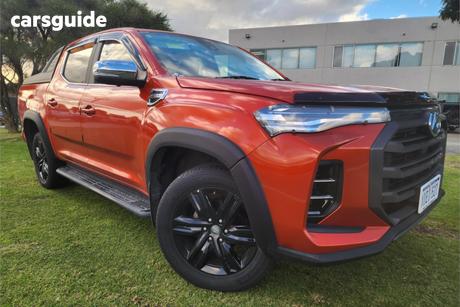 Orange 2022 LDV T60 Double Cab Utility Max Luxe (4X4)