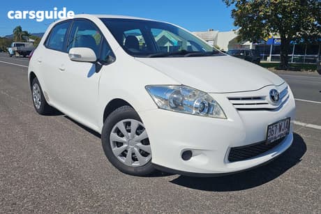 White 2011 Toyota Corolla Hatchback Ascent