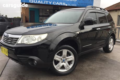 Black 2010 Subaru Forester Wagon Xs