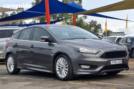 Grey 2016 Ford Focus Hatchback Sport