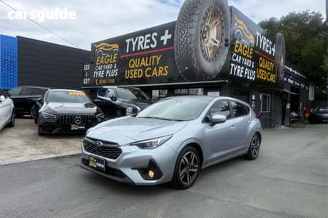 Silver 2024 Subaru Impreza Hatchback 2.0L (Awd)