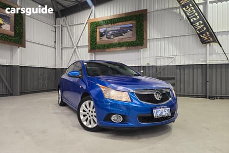 Blue 2011 Holden Cruze Sedan Cdx