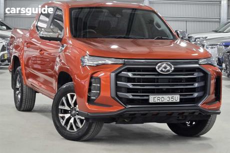 Orange 2021 LDV T60 Double Cab Utility Max Luxe (4X4)