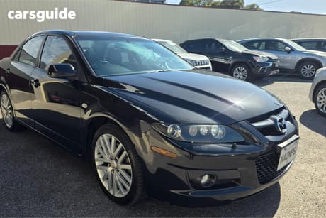 Black 2005 Mazda 6 Sedan Mps (Leather)