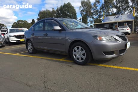 Grey 2006 Mazda 3 Sedan Neo