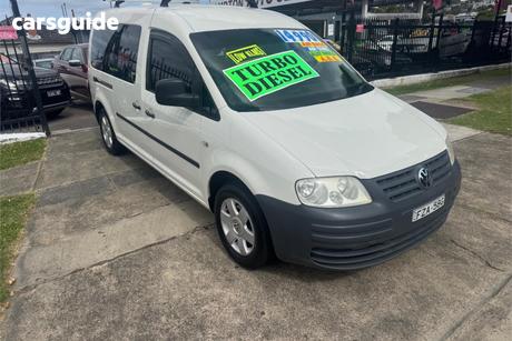 Grey 2008 Volkswagen Caddy Van Maxi