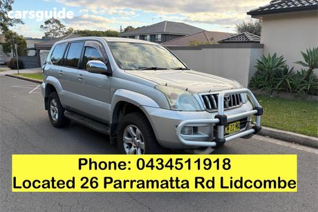 Silver 2005 Toyota Landcruiser Prado Wagon Gxl (4X4)
