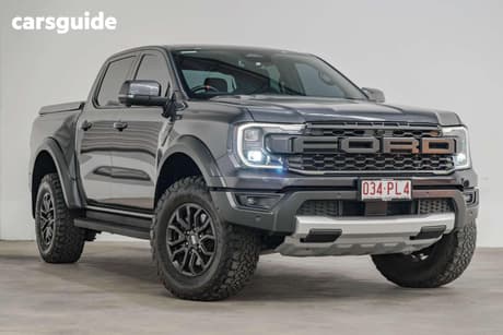 Grey 2023 Ford Ranger Double Cab Pick Up Raptor 3.0 (4X4)