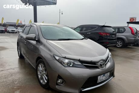 Beige 2014 Toyota Corolla Hatchback Ascent Sport