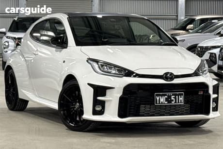 White 2020 Toyota GR Yaris Hatchback Gr