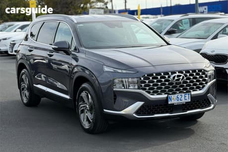 Grey 2022 Hyundai Santa FE Wagon Active Crdi (Awd)