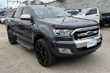 Grey 2015 Ford Ranger Super Cab Utility Xlt 3.2 Hi-Rider (4X2)