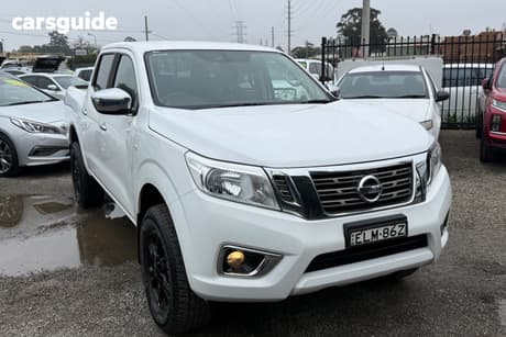 White 2020 Nissan Navara Dual Cab Pick-up Rx (4X4)