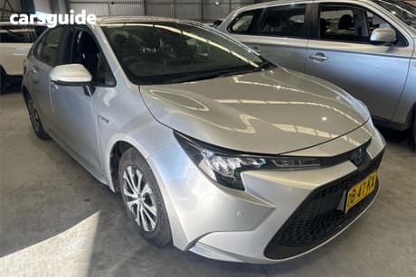 Silver 2021 Toyota Corolla Sedan Ascent Sport (Hybrid)