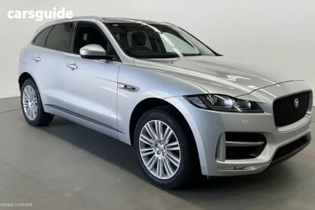 Silver 2016 Jaguar F-Pace Wagon 20D R-Sport